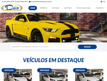 Tablet Screenshot of deioautomoveis.com.br